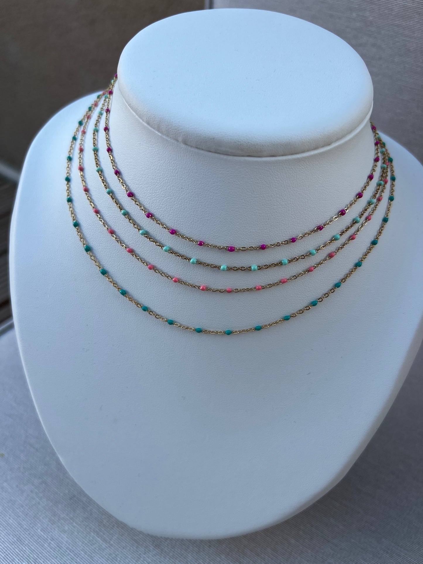Collier perles