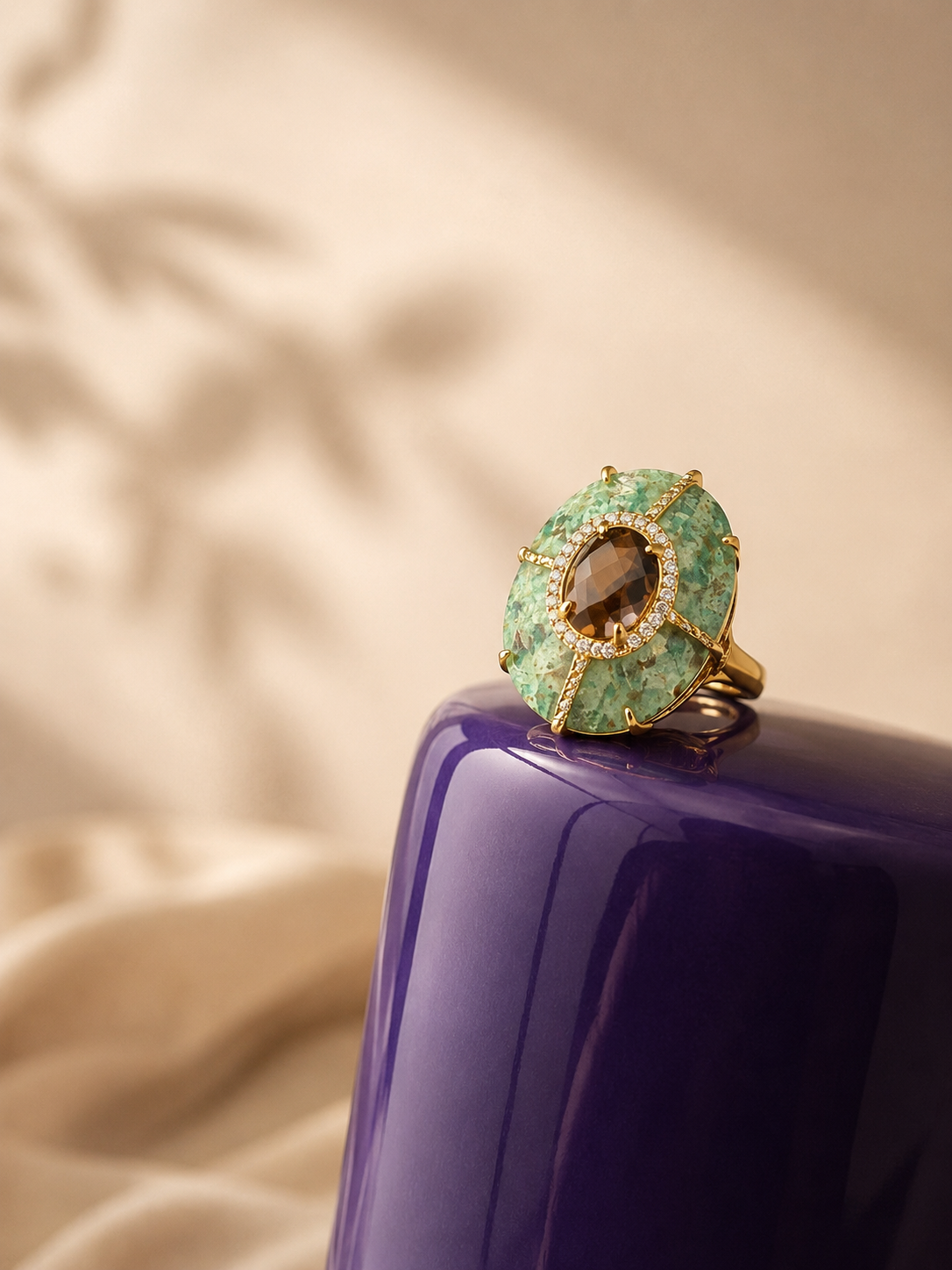 Bague Lagon turquoise