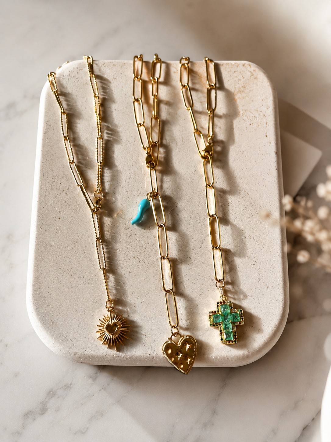 Collier Bleu Divin