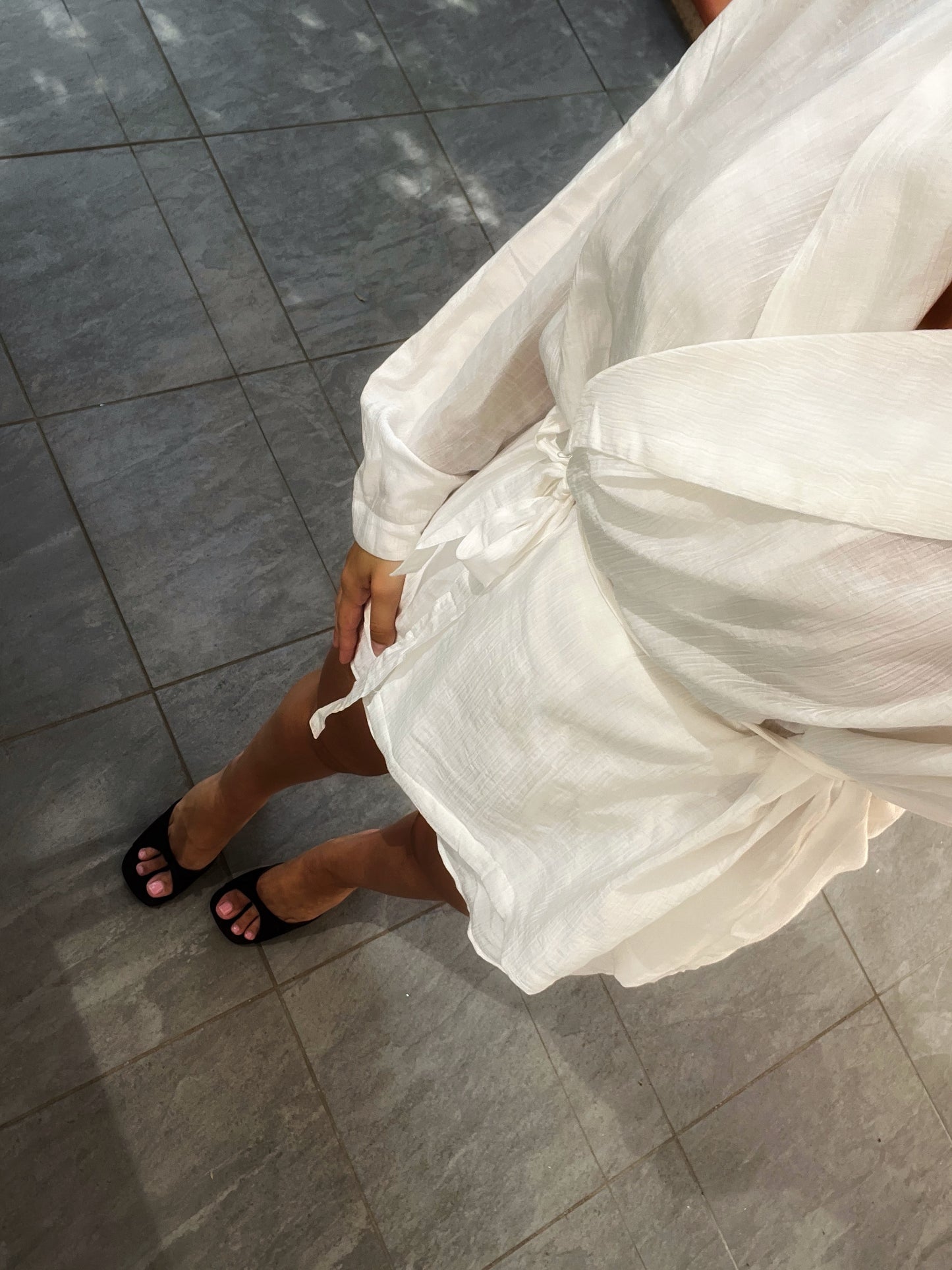 Ensemble veste de kimono et short
