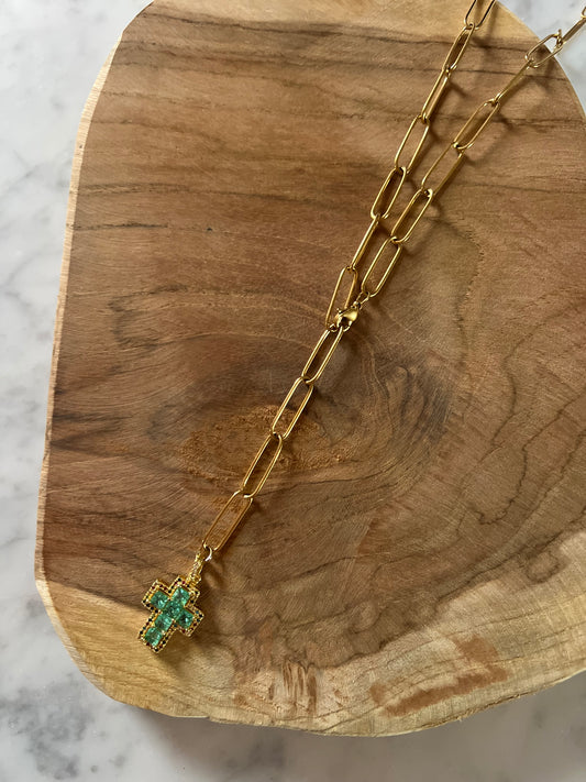 Collier Bleu Divin