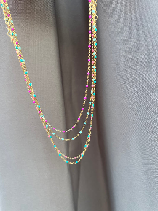 Collier perles
