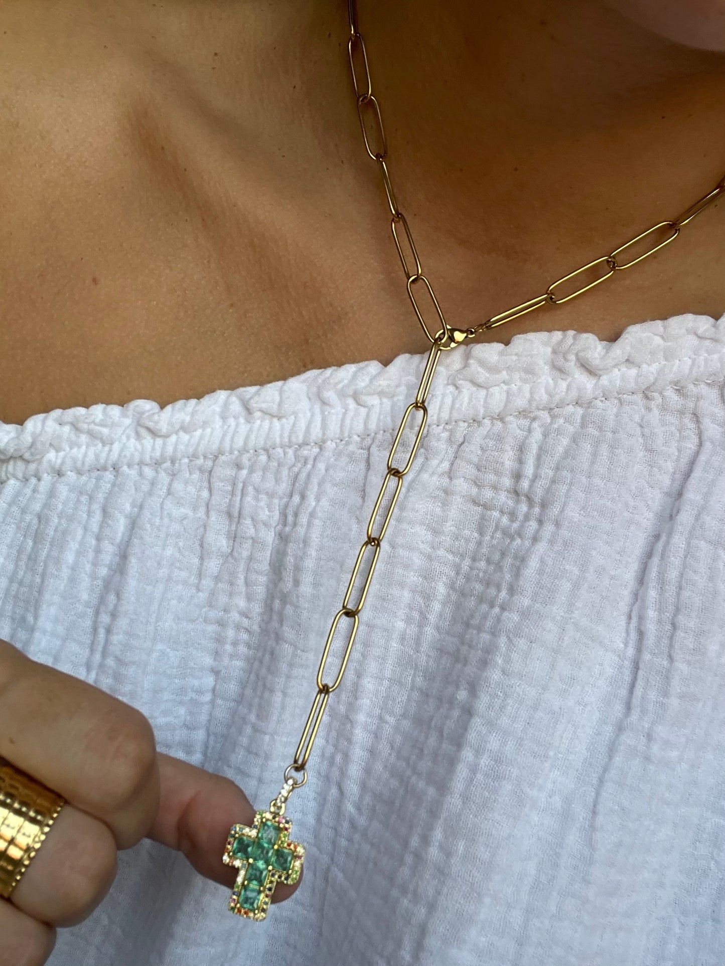Collier Bleu Divin