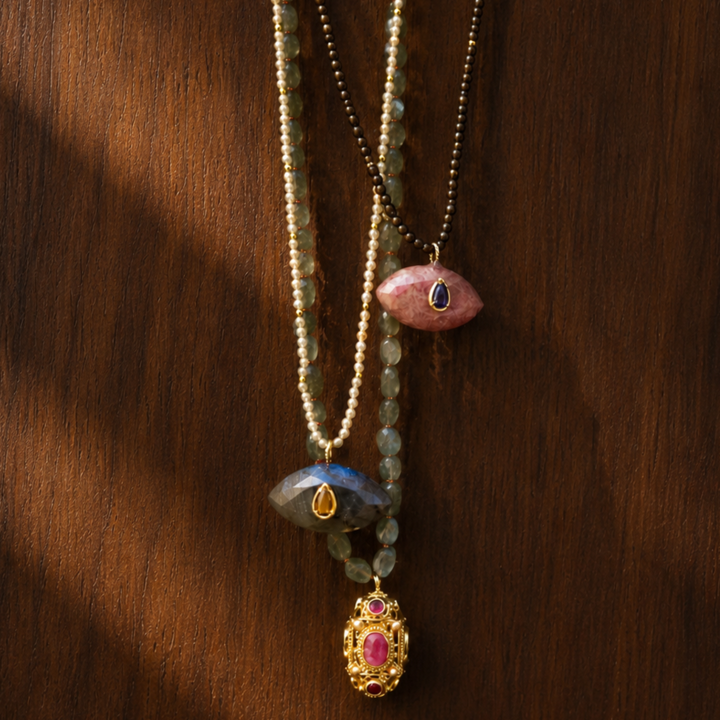 Collier Ulu - jaune