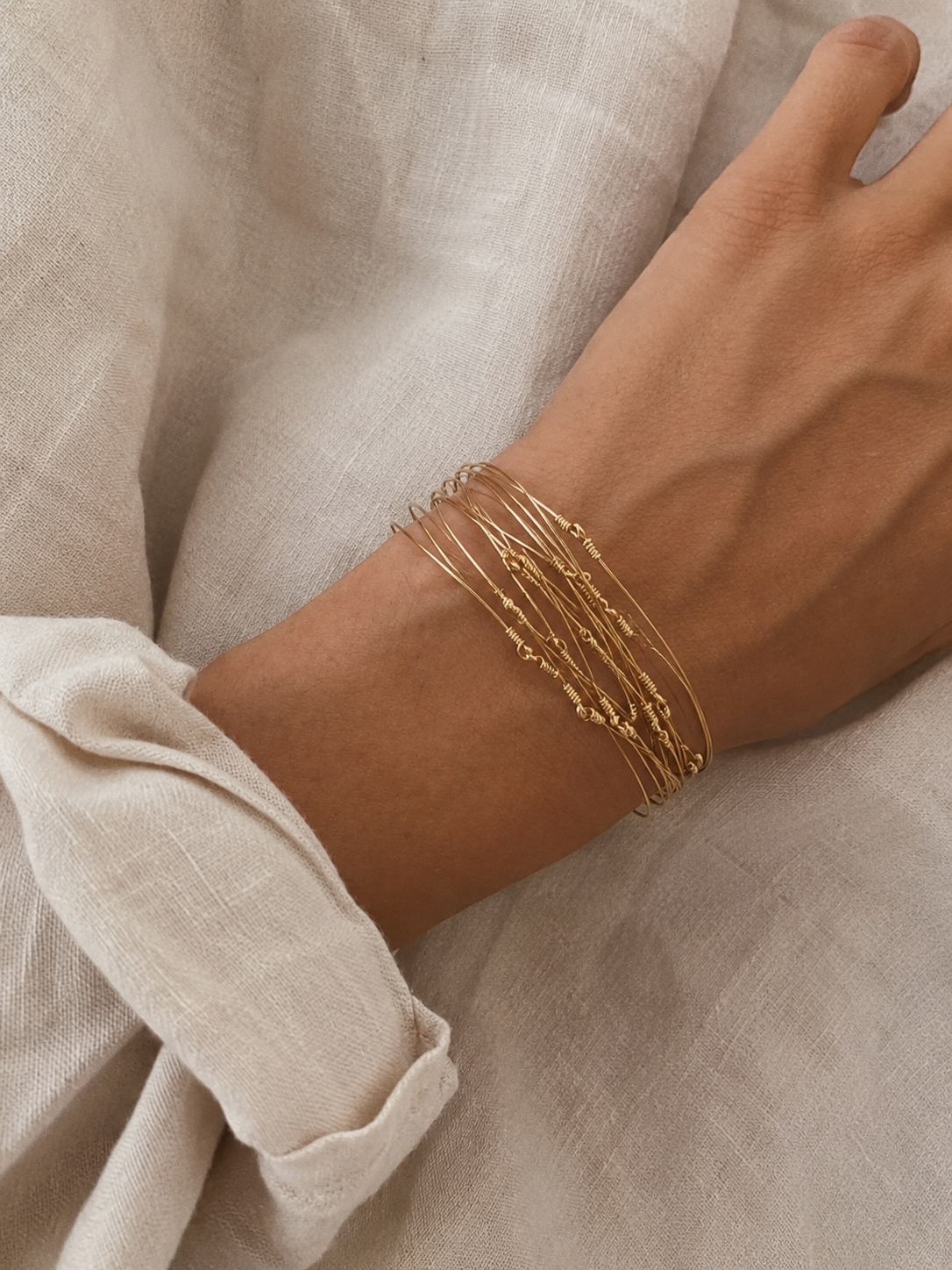 Bracelets Semainiers Doré