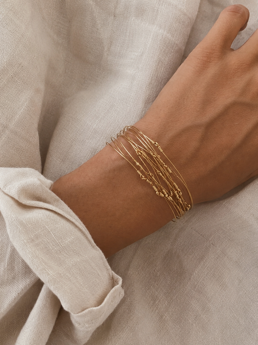 Bracelets Semainiers Doré
