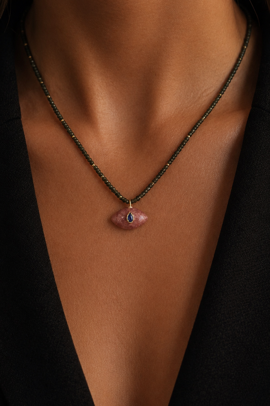 Collier Ulu - kaki