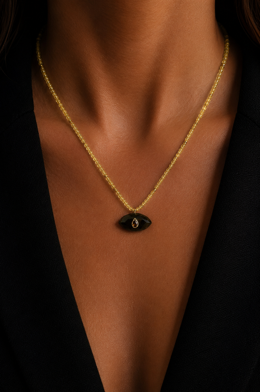 Collier Ulu - jaune