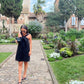 Robe noire dos nu Louisy