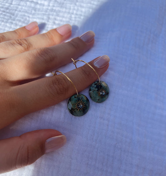 Boucles d’oreilles Hawaï